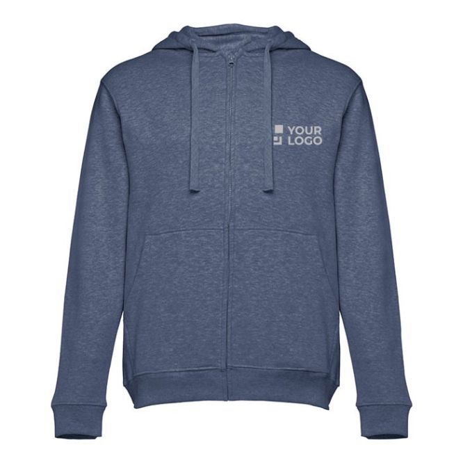 Veste à capuche personnalisable 320 g/m2 avec zone d'impression