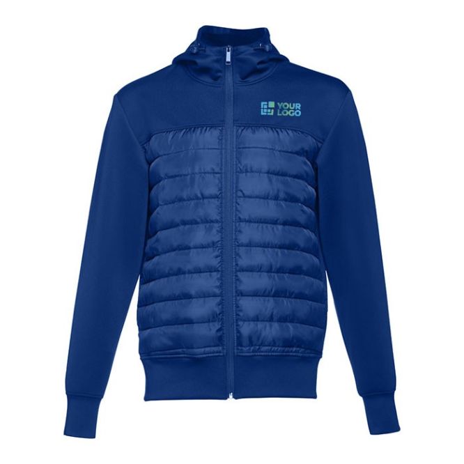 Veste avec capuche personnalisable 300T avec zone d'impression