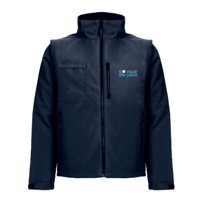 Veste de travail personnalisée avec logo avec zone d'impression
