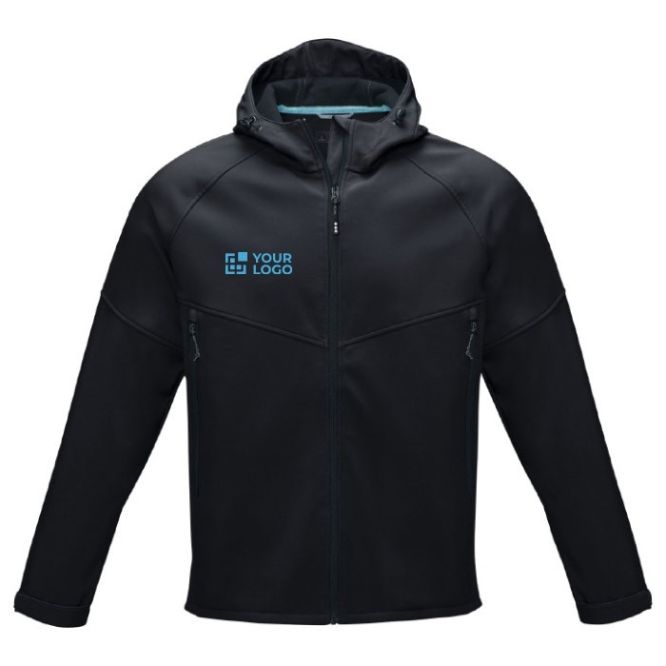 Vestes soft Shell écologique recyclée avec zone d'impression