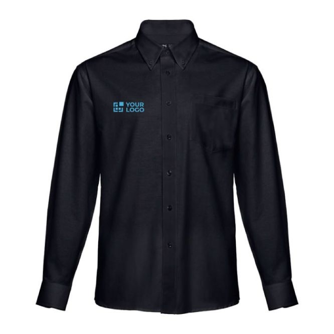 Élégante chemise personnalisable 130 g/m2 avec zone d'impression