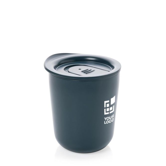 Tasse isotherme anti microbienne couleur noir