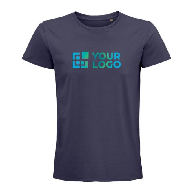 T-shirts durables avec logo à offrir avec zone d'impression