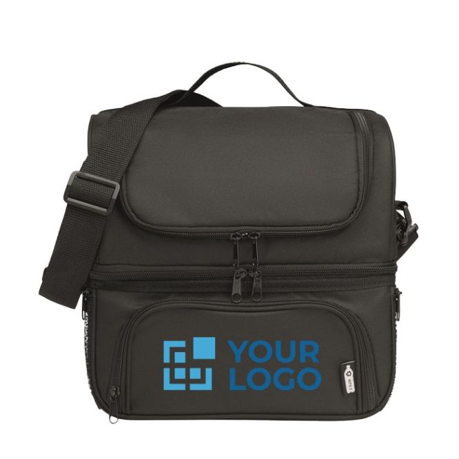 Sac isotherme publicitaire de haute qualité couleur noir