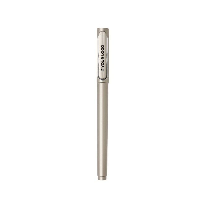 Stylo avec capuchon et encre fluide avec zone d'impression