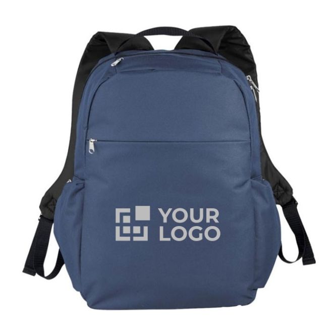 Sac à dos avec rembourrage pour ordinateur couleur gris foncé