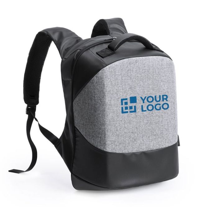 Sac à dos personnalisé sécurisé et étanche couleur gris
