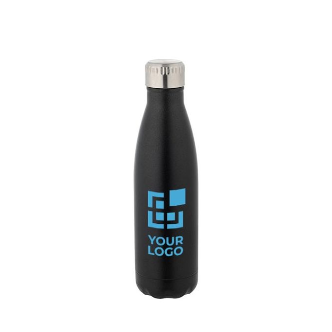 Gourde isotherme personnalisée en inox avec zone d'impression