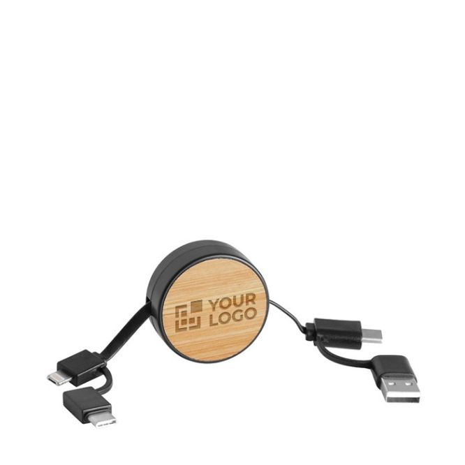 Câble avec plusieurs connexions USB