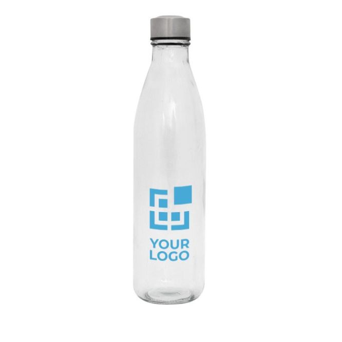 Grande bouteille en verre personnalisée