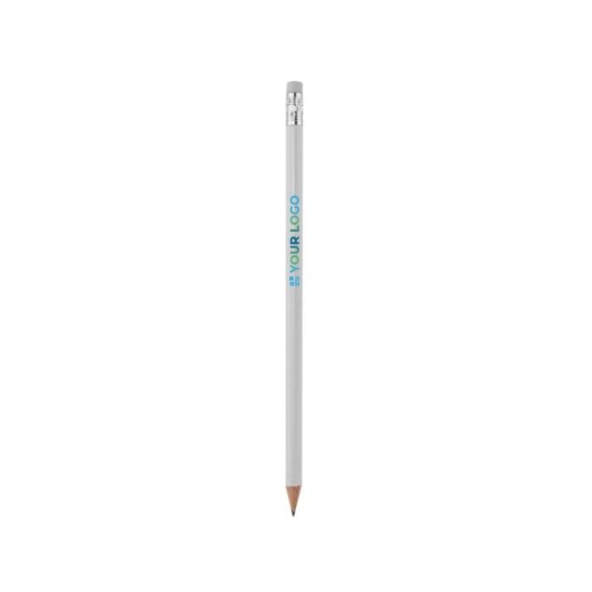 Crayon à papier publicitaire antibactérien avec zone d'impression