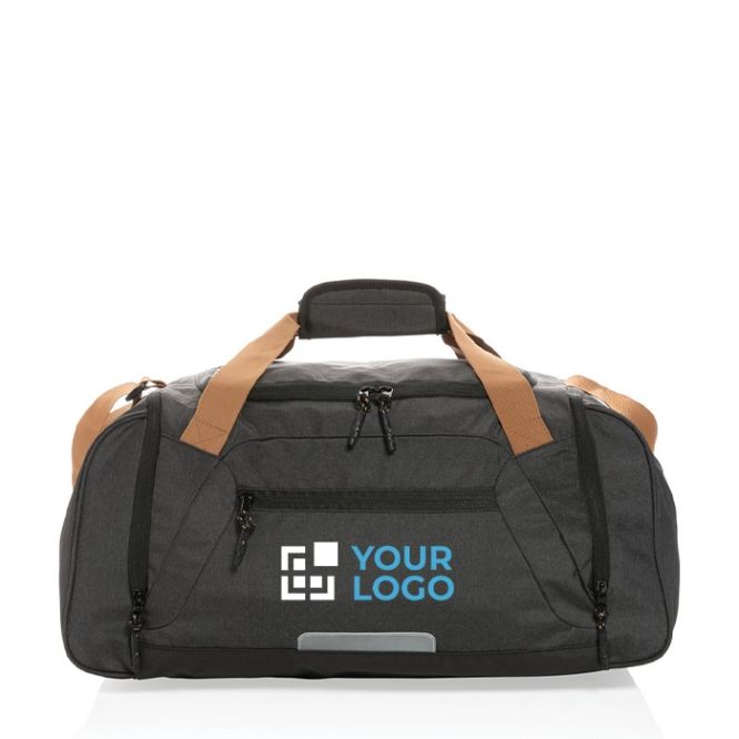 Sac de voyage de type urbain avec zone d'impression