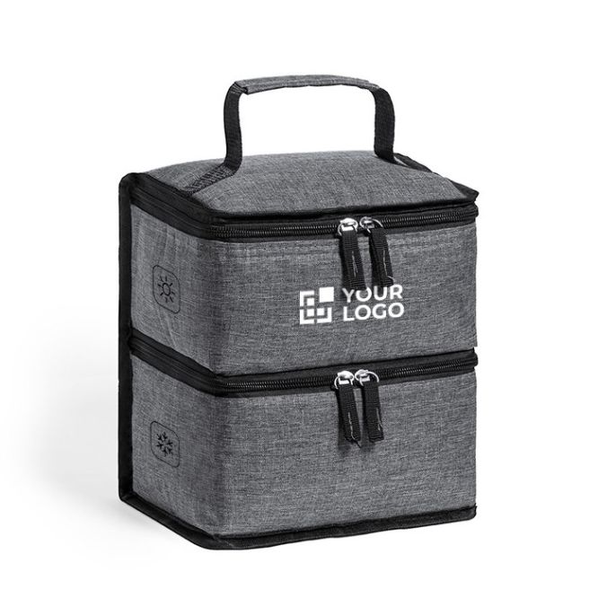 Sac isotherme publicitaire double