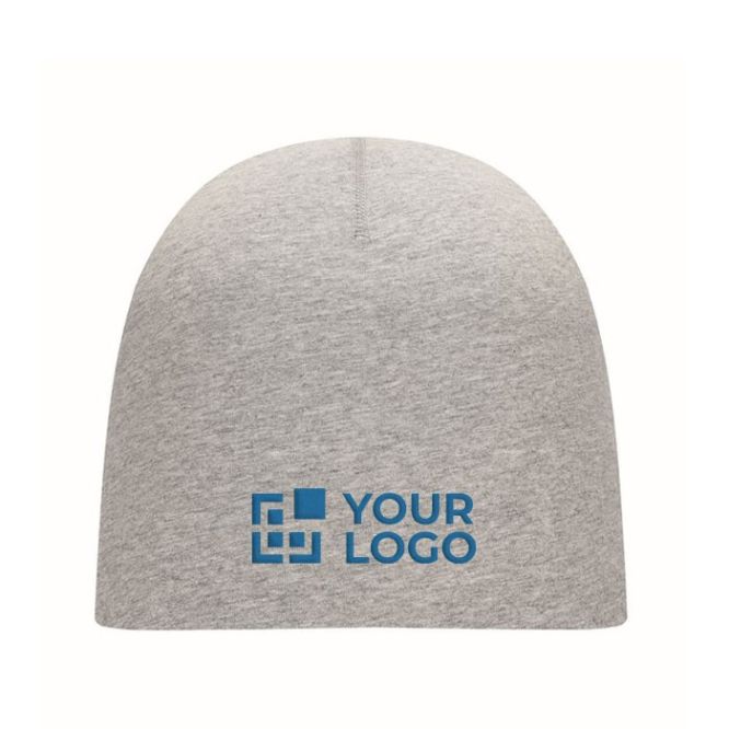 Bonnet en coton 190 g/m2 avec zone d'impression