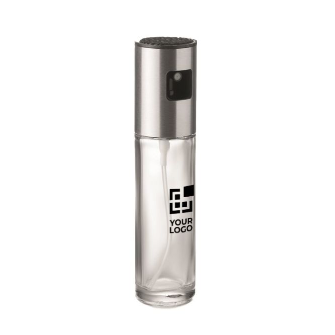 Vaporisateur d'huile en bouteille en verre couleur transparent