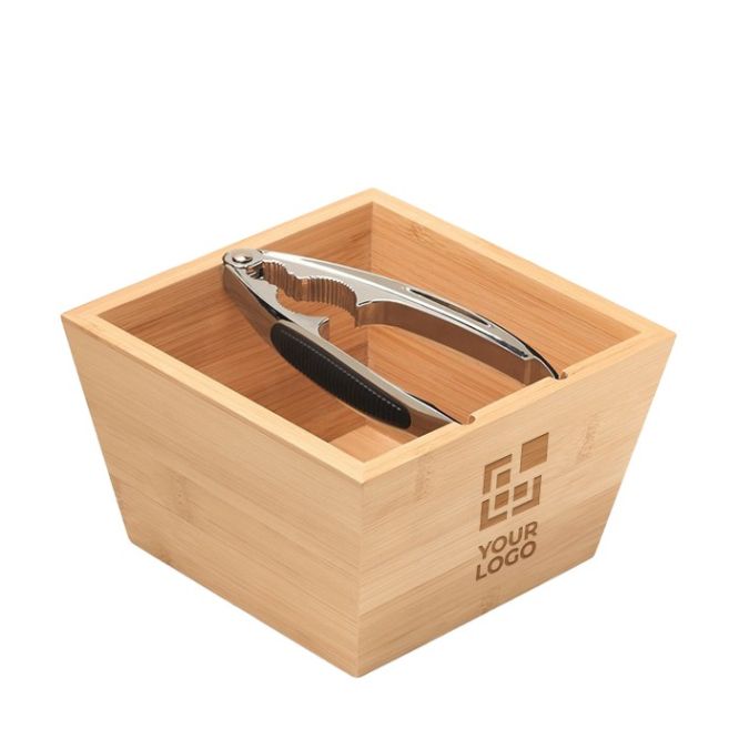 Bol avec casse-noix en métal