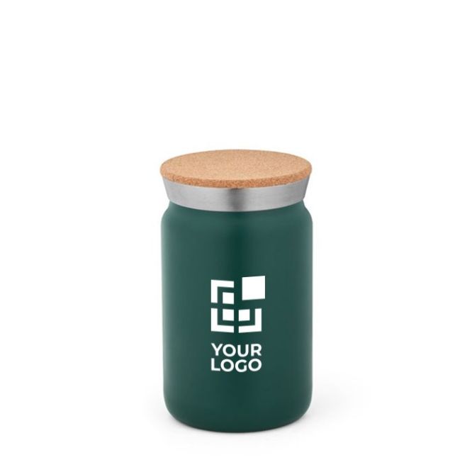 Bouteille thermos avec bouchon en liège