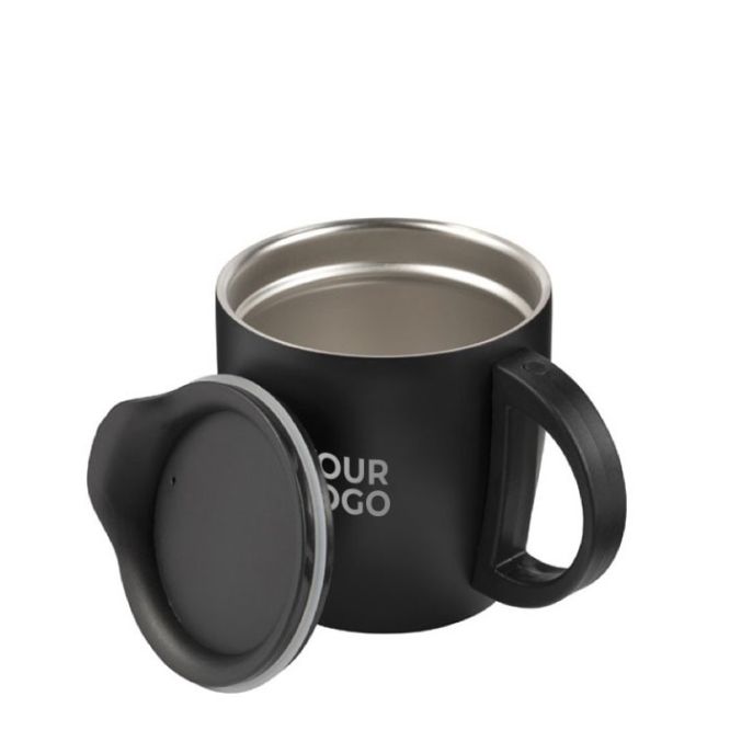 Tasse avec poignée et base antidérapante