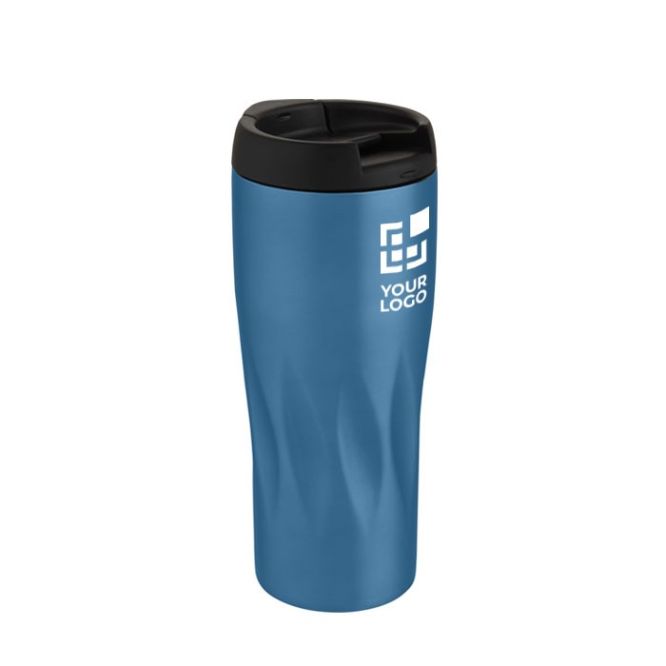 Bouteille thermos à motif géométrique