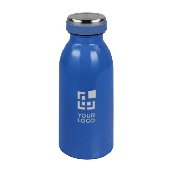 Petite bouteille en acier inoxydable avec zone d'impression