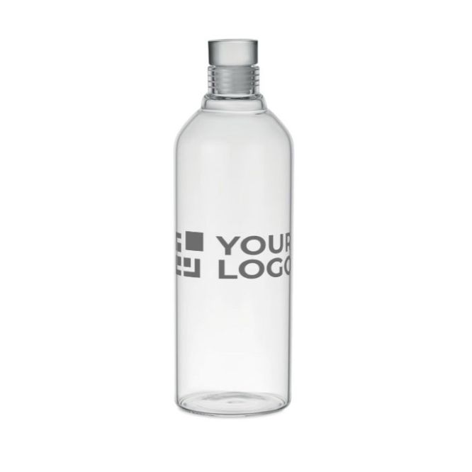 Bouteille en verre borosilicate grande