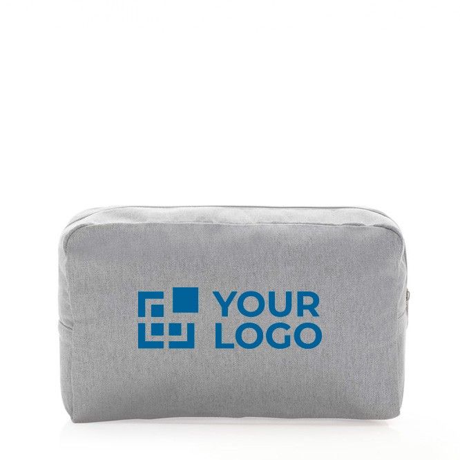 Trousse de toilette en toile recyclée 285 g/m2