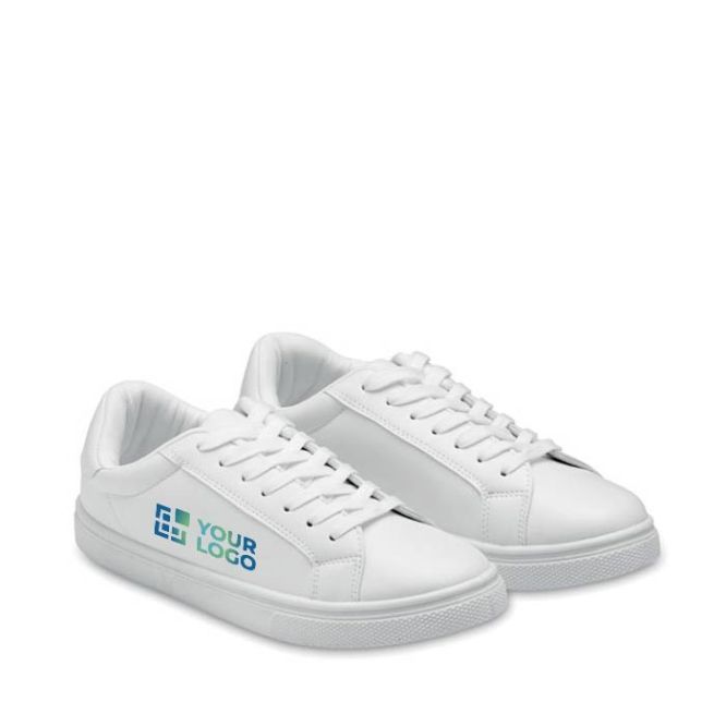 Chaussures en cuir synthétique avec semelle en caoutchouc taille 37