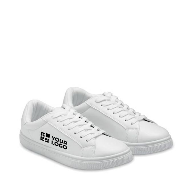 Chaussures en cuir synthétique léger avec semelle caoutchouc taille 42
