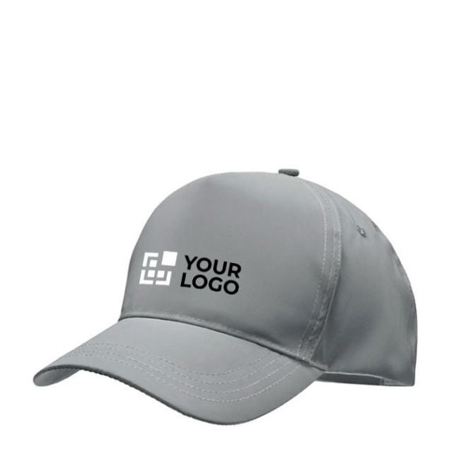 Casquette de baseball en polyester 190T réfléchissant taille 7 1/4