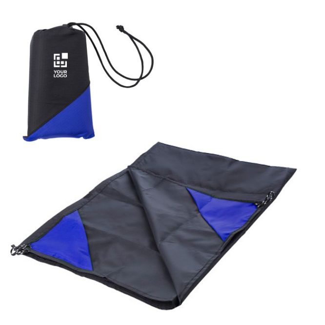 Couverture pliable en polyester imperméable, fixable au sol