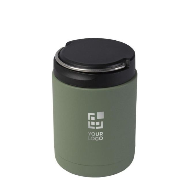Lunch box isotherme, acier inoxydable recyclé, poignée 500ml