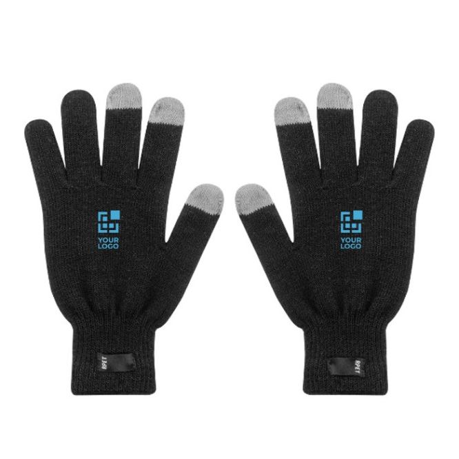 Gants en RPET avec doigts tactiles