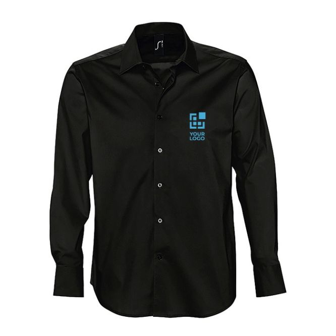 Chemise homme en coton et élasthanne 140 g/m2 SOL'S Brighton