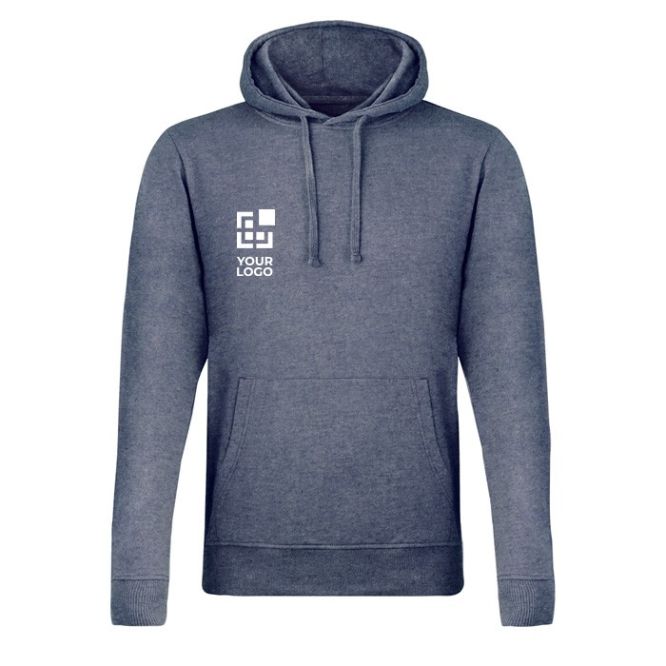 Sweat-shirt unisexe en polyester/coton 175 g/m2 MKT Landon