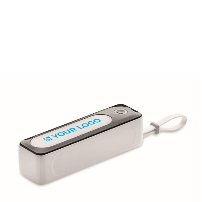 Powerbank avec dragonne et câble USB type-C 5 000 mAh