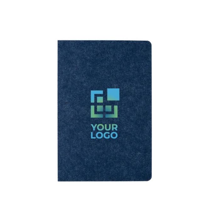 Carnet en feutre issu de matériaux recyclés A5 pages lignées