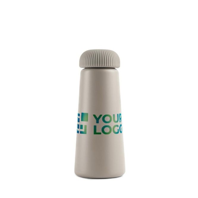 Bouteille thermos en inox recyclé de forme conique 450ml