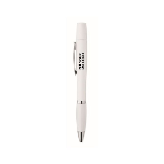 Stylo à bille bleu avec kit de nettoyage pour écouteurs inclus