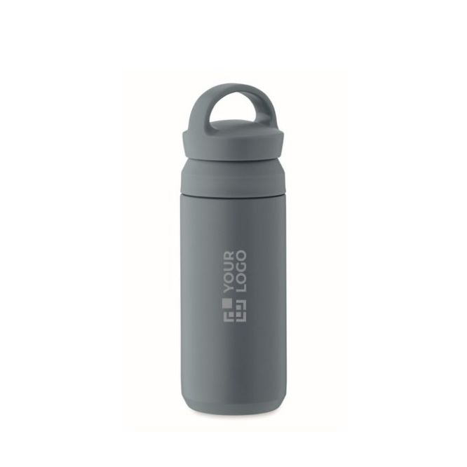 Gourde isotherme en acier inoxydable, anti-fuite, avec poignée, 320ml