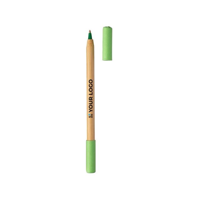 Crayon infini en bambou avec fonction stylo à l'autre extrémité