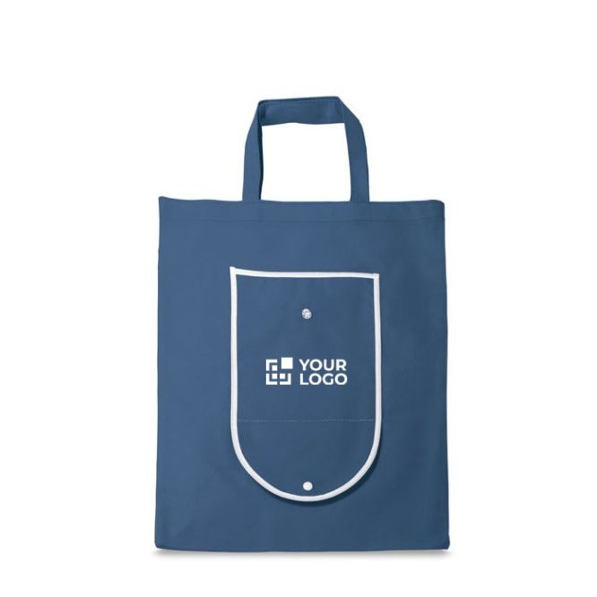 Sac pliable en non-tissé avec anses pour le transport 80 g/m²