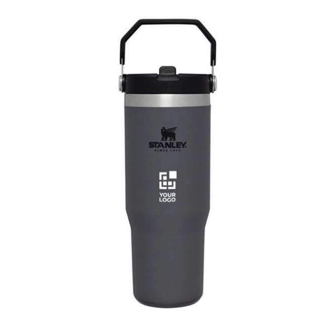 Gobelet thermique avec paille Stanley IceFlow™ en inox 890ml