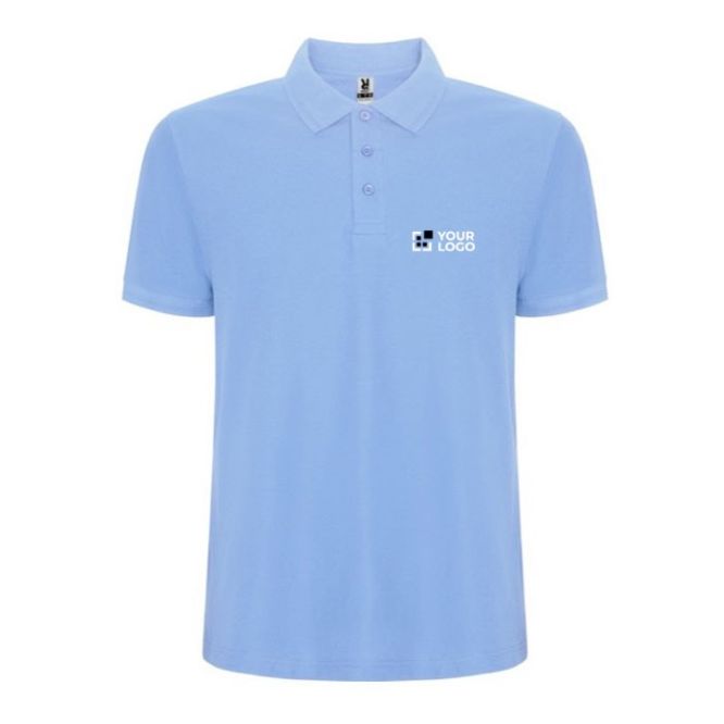 Polo homme en coton et polyester piqué 190 g/m2 Roly