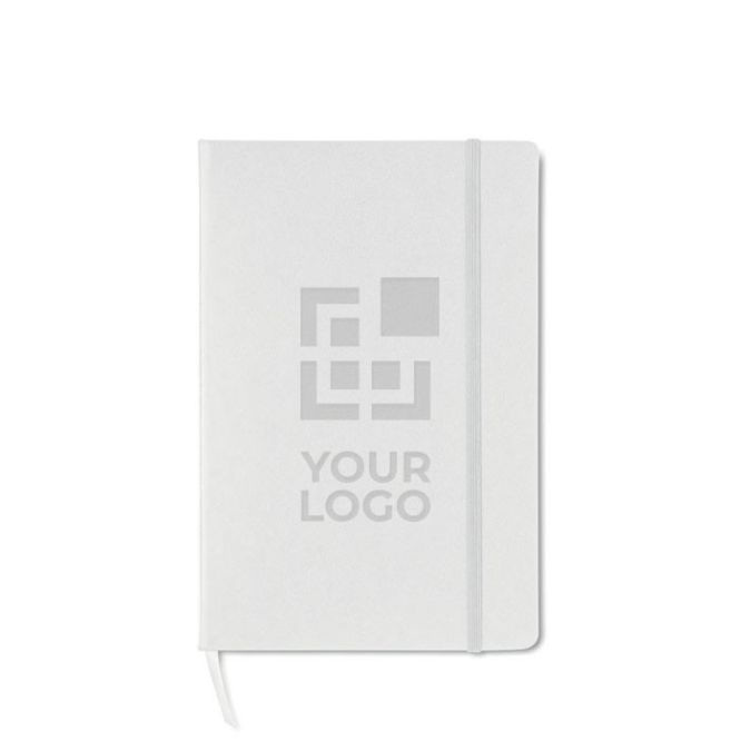Carnet de note personnalisé pour clients avec zone d'impression