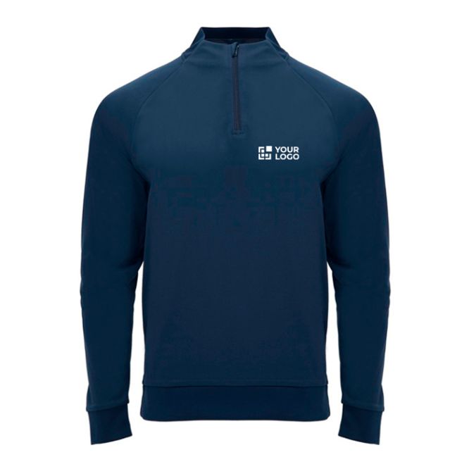 Sweat-shirt avec demi-fermeture éclair 200 g/m² Roly Direct Epiro 