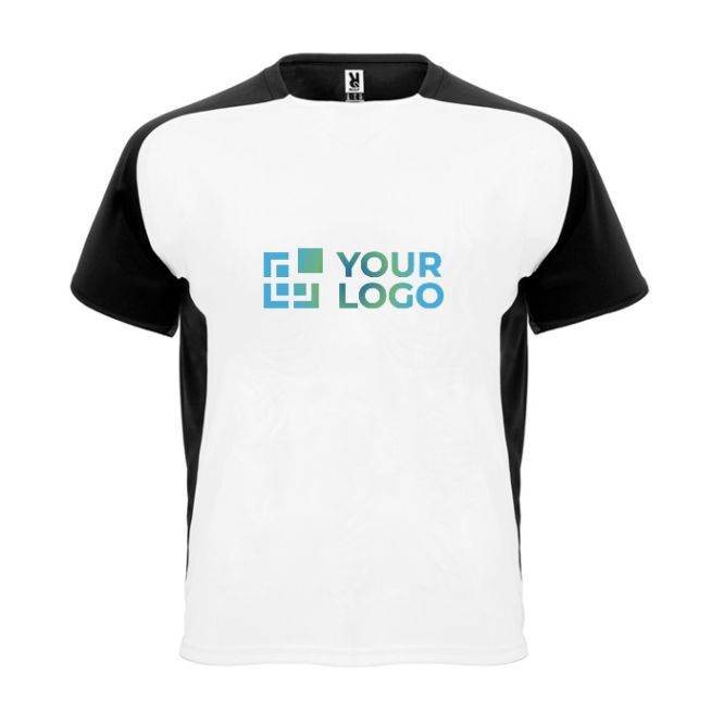 T-shirt technique avec manches raglan 140 g/m² Roly Direct Bugatti 
