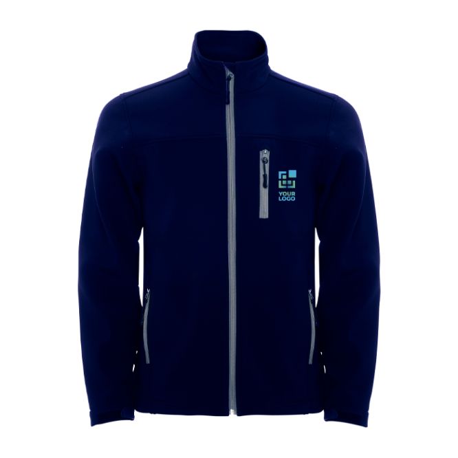 Veste softshell avec zip 300 g/m² Roly Direct Antartida 