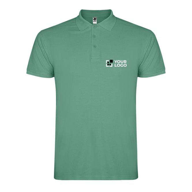 Polo pour homme en coton piqué 200 g/m² Roly Direct Star 