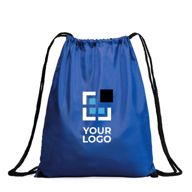 Sac à cordon en polyester 210D avec œillets métalliques