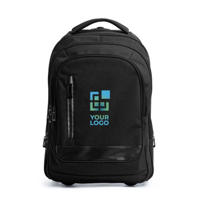 Trolley transformable en sac à dos en polyester 300D pour PC 17